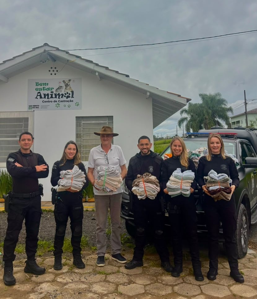 São Bento do Sul recebe 600 mantas do projeto AqueçaPPet para proteção animal