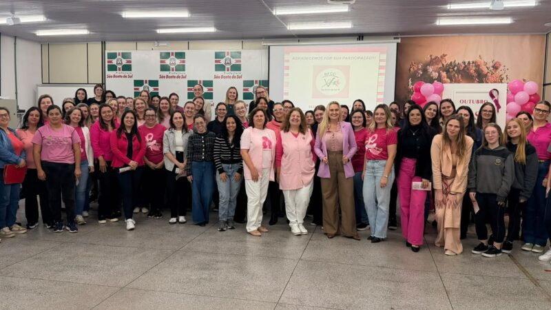 Outubro Rosa: Prefeitura promove encontro de cuidado, acolhimento e valorização da mulher