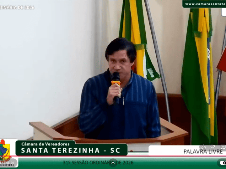 Na Câmara de Santa Terezinha, vereador Pascoal Schultz cobra saúde no Colorado, melhorias em estradas e avalia resultado das eleições