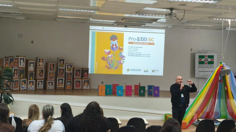 São Bento do Sul fortalece práticas de leitura e escrita na Educação Infantil com encerramento do ProLEEI 2026 