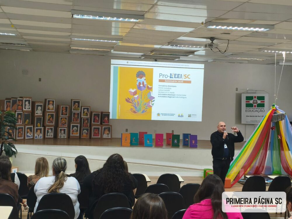 São Bento do Sul fortalece práticas de leitura e escrita na Educação Infantil com encerramento do ProLEEI 2026 