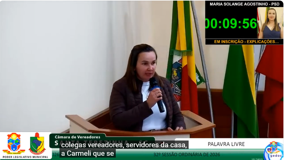 Na Tribuna: Solange Agostinho parabeniza Rede Feminina de Combate ao Câncer e repudia boatos sobre nomeação de rua