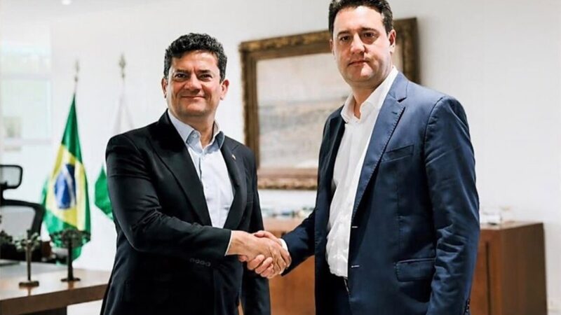 Sérgio Moro e Ratinho Jr. iniciam transição no Paraná
