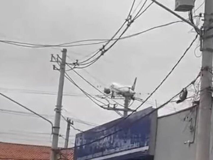 Azul apura decolagem no limite da pista em Congonhas
