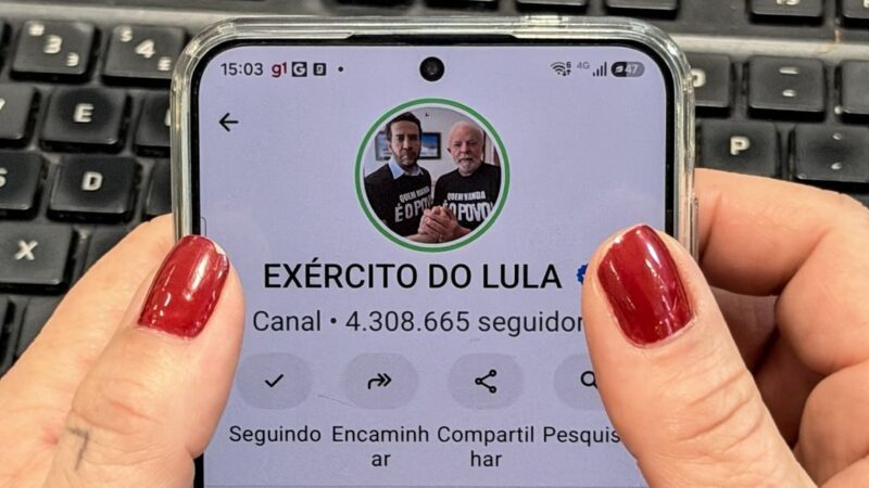 Canal Exército do Lula é reativado no WhatsApp após registro no TSE