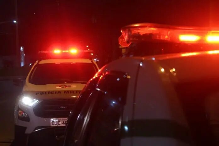 Batida entre carro e moto deixa dois feridos em Canoinhas