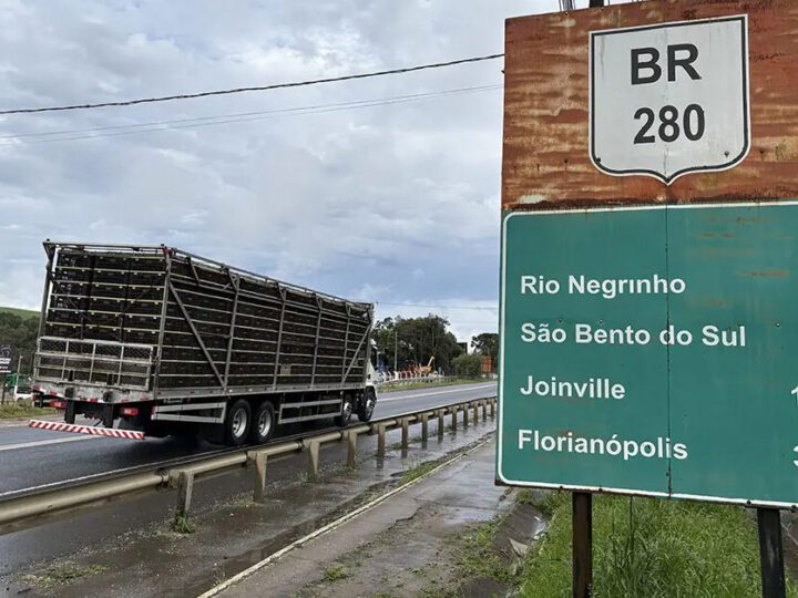 Leilão da BR-280 prevê R$ 3,2 bilhões e pedágio free flow em SC