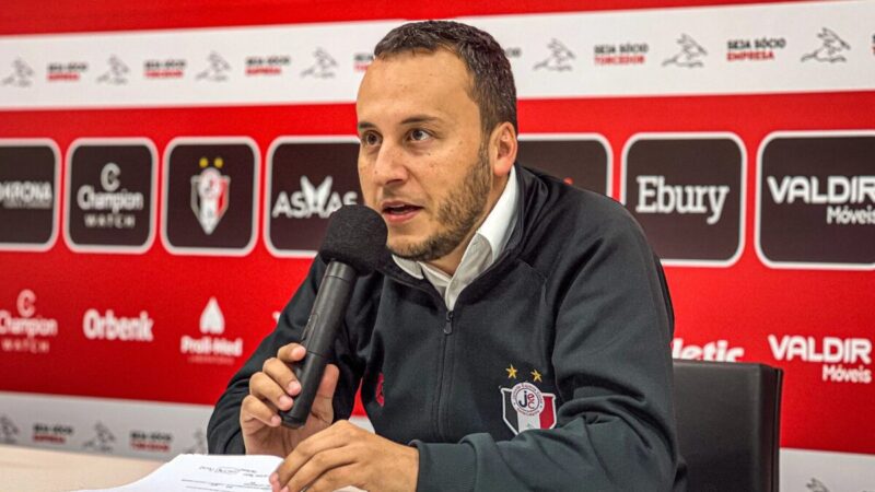 Darthanhan Oliveira renuncia à presidência do Joinville Esporte Clube