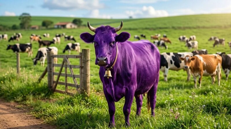 Teoria da vaca roxa: como destacar sua empresa no mercado atual