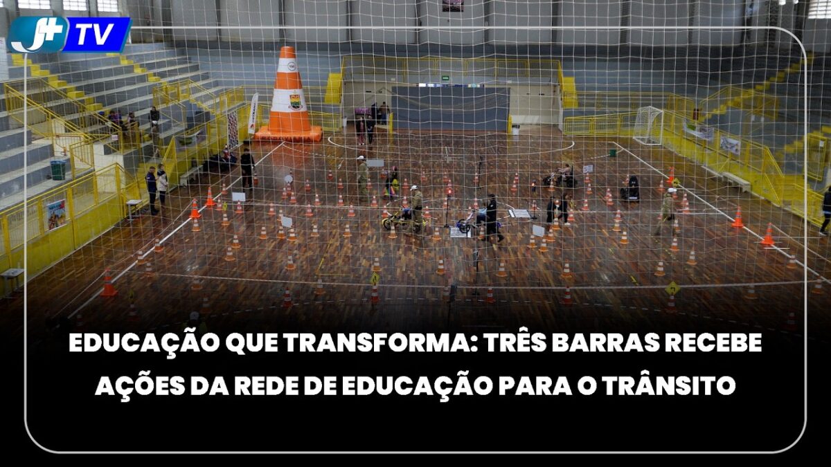 Educação que transforma: Três Barras recebe ações da Rede de Educação para o Trânsito