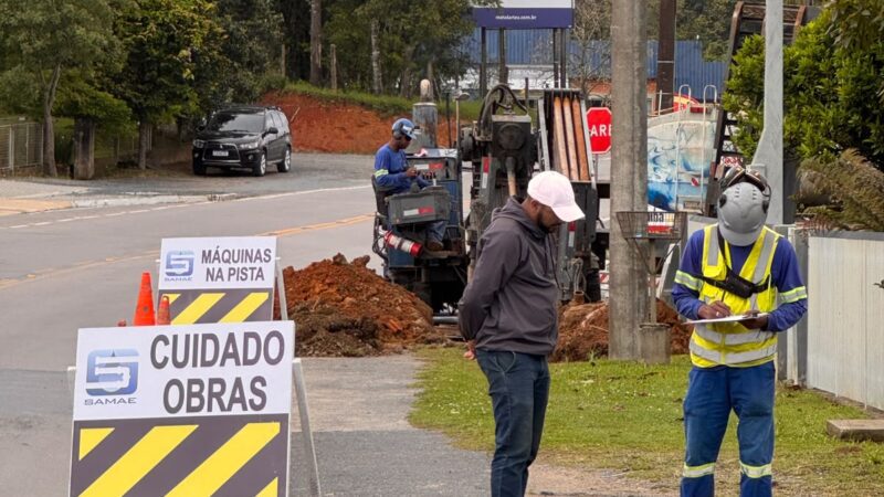 SAMAE inicia obras no Mato Preto com investimento de R$ 2,85 milhões