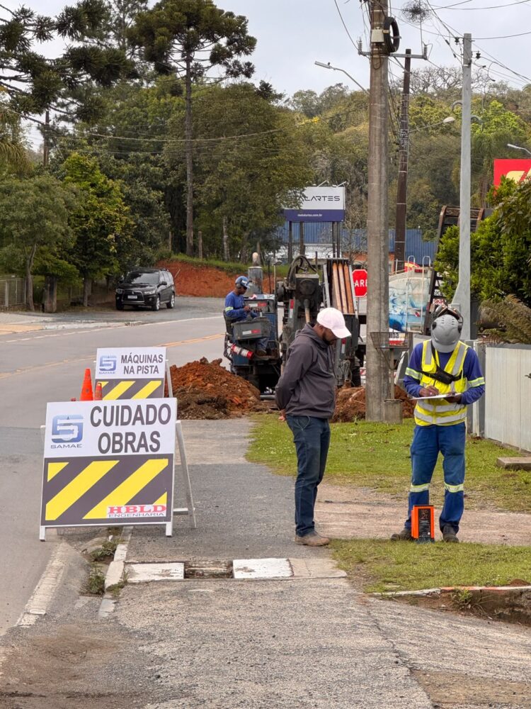 SAMAE inicia obras no Mato Preto com investimento de R$ 2,85 milhões