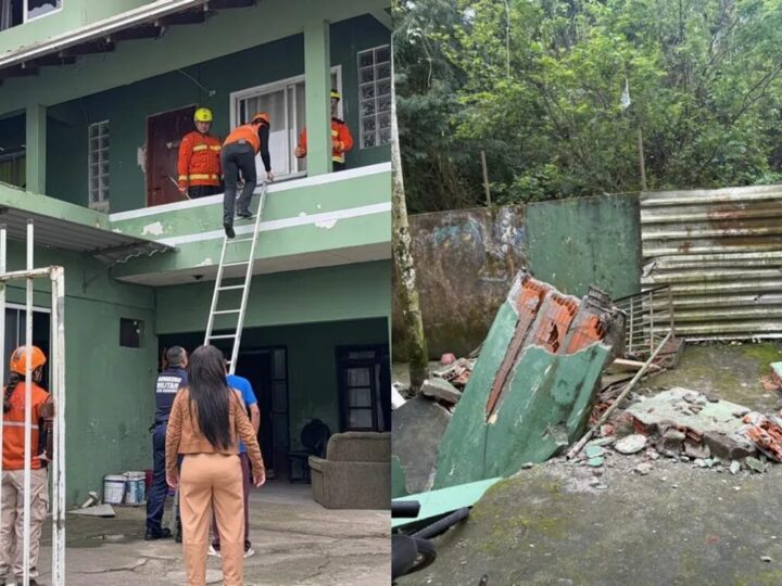 Queda de escada em prédio fere crianças e desabriga moradores