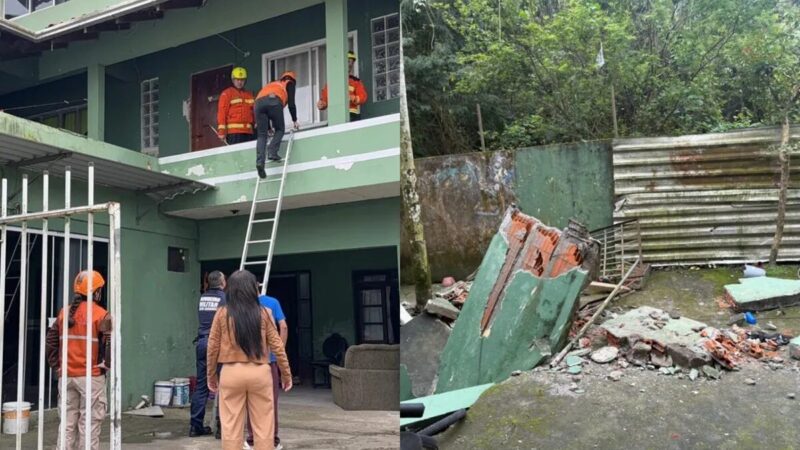 Queda de escada em prédio fere crianças e desabriga moradores