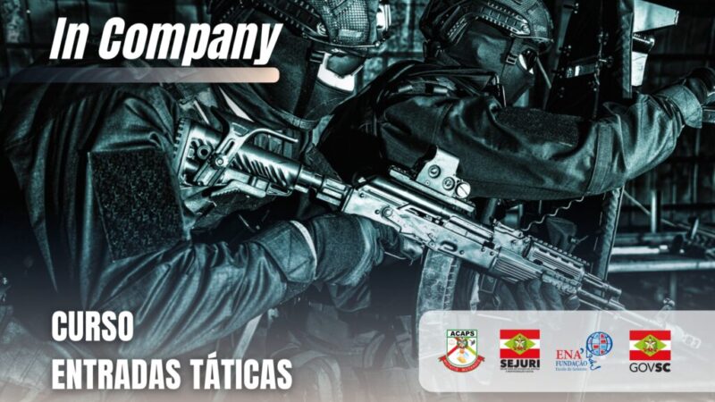 Escola de governo capacita policiais penais em táticas de elite