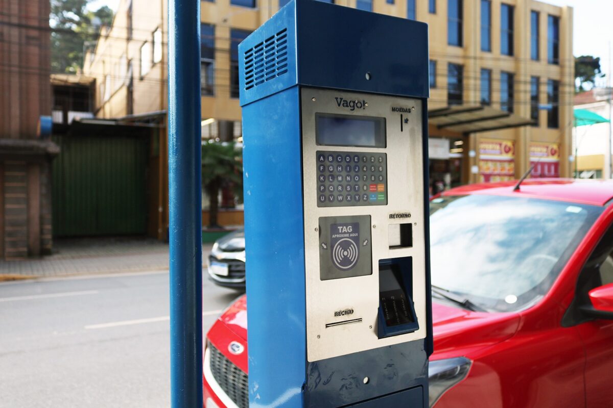 Estacionamento rotativo volta a operar em São Bento do Sul