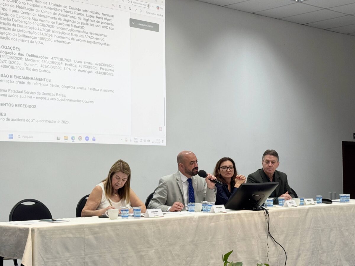 SC eleva para R$ 40 milhões repasse anual a consórcios de saúde