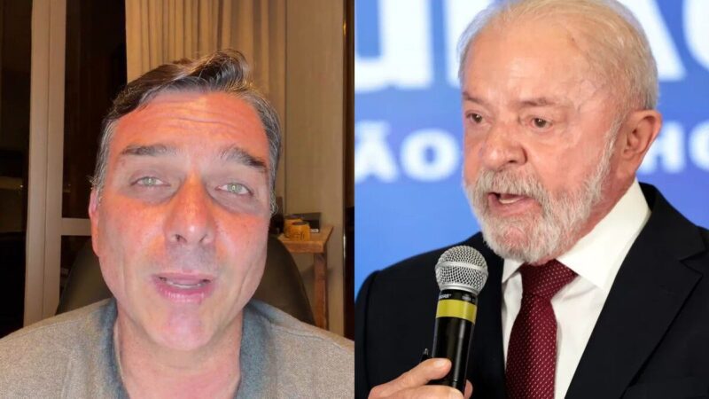 Flávio Bolsonaro acusa Lula de fraude e cita governadores cassados