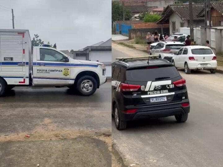 Homem morre após invadir casa e chutar espelho em SC