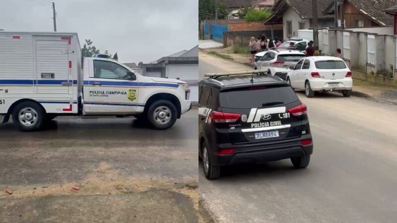 Homem morre após invadir casa e chutar espelho em SC