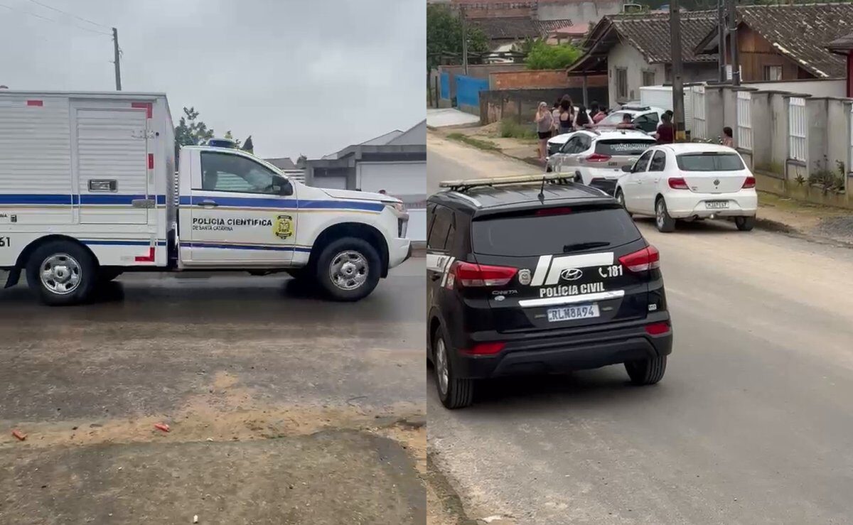 Homem morre após invadir casa e chutar espelho em SC