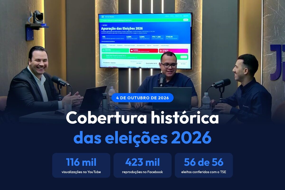 Portal alcança marca histórica com apuração ao vivo das eleições e ultrapassa meio milhão de visualizações