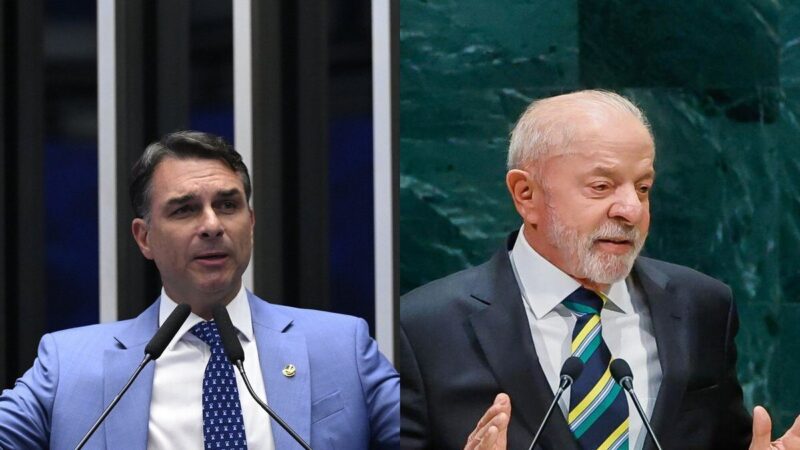 Lula e Flávio Bolsonaro duelam no primeiro debate do 2º turno