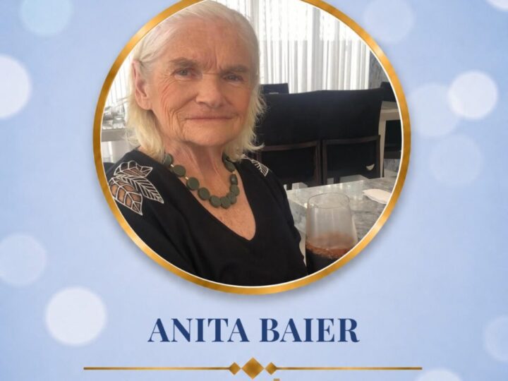 Anita Baier morre aos 77 anos em Rio Negrinho