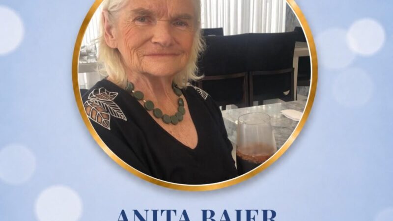 Anita Baier morre aos 77 anos em Rio Negrinho