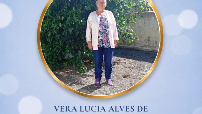 Morre Dona Vera, aos 71 anos, em Rio Negrinho