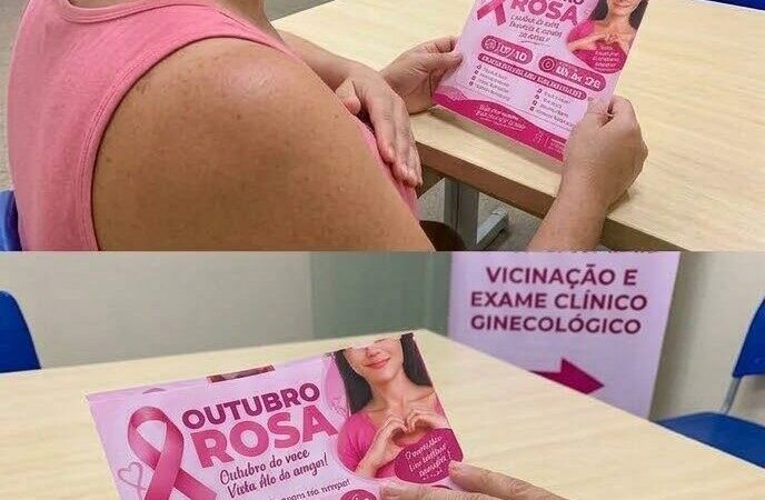 Outubro rosa oferece mutzão de exames e saúde preventiva