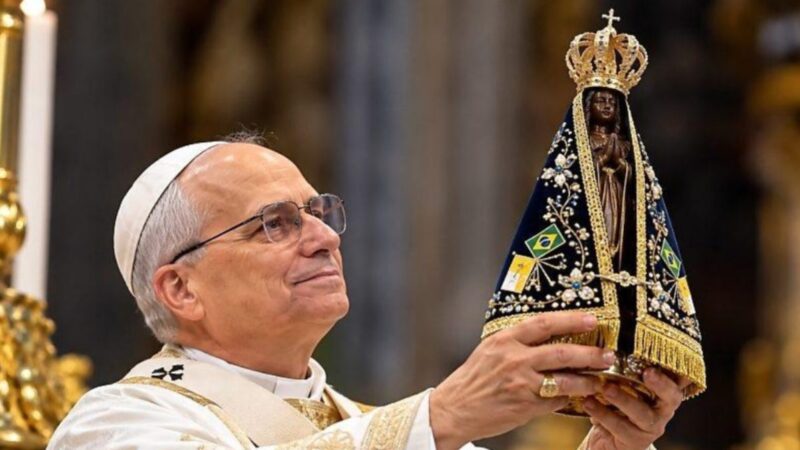 Papa Leão XIV exalta Nossa Senhora Aparecida no Vaticano