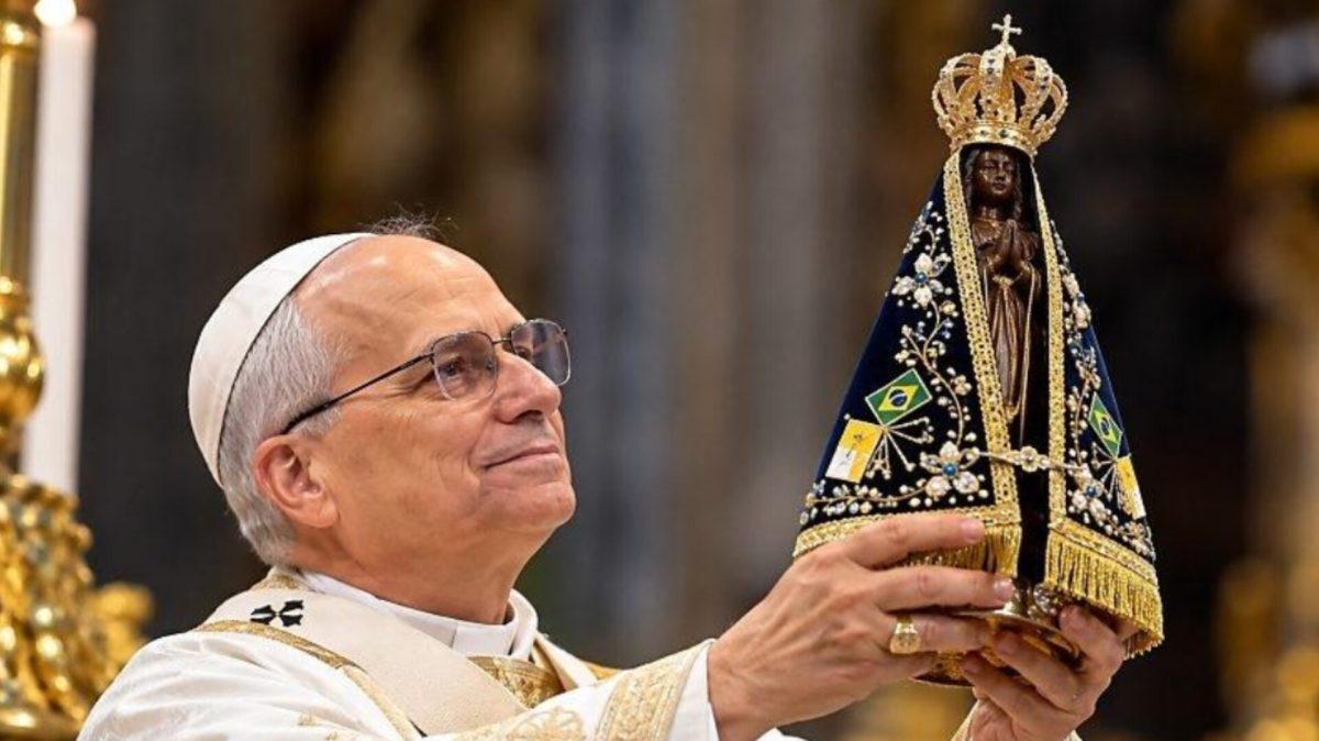 Papa Leão XIV exalta Nossa Senhora Aparecida no Vaticano