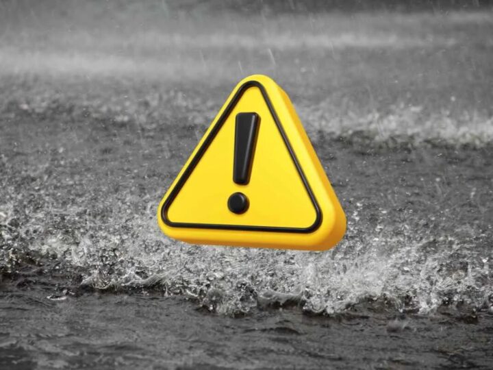 Papanduva entra em alerta máximo para acumulado de 118 mm de chuva