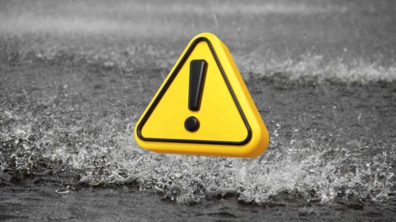 Papanduva entra em alerta máximo para acumulado de 118 mm de chuva
