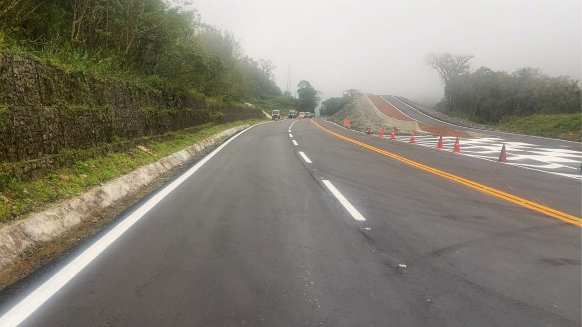 Primeira área de escape da Serra Dona Francisca é entregue