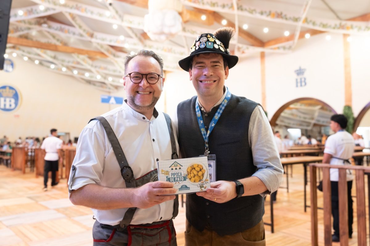 Oktoberfest Blumenau lança pipoca de pato e linguiça de marreco