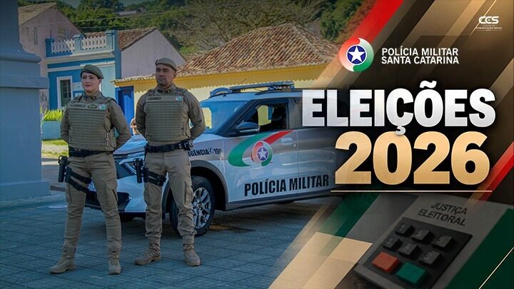 PMSC detalha esquema de segurança para as eleições 2026 em Santa Catarina
