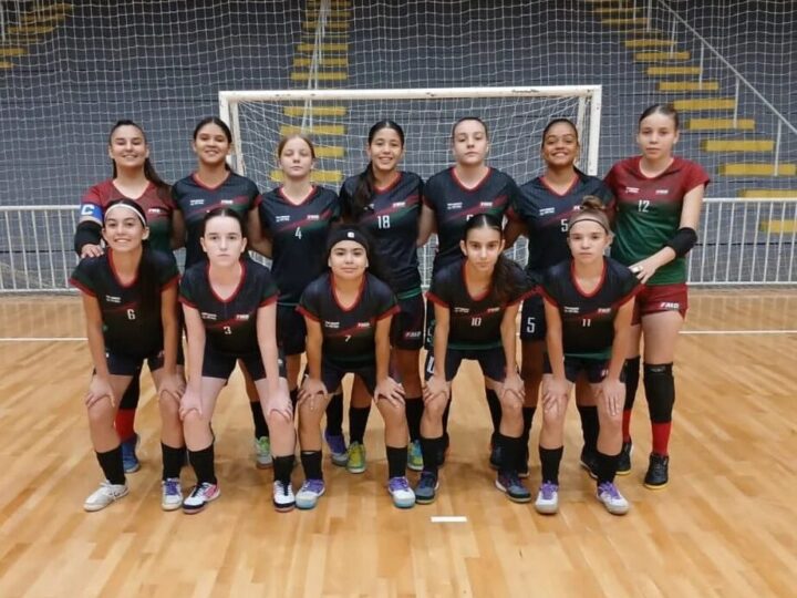São Bento do Sul sedia triangular do Estadual de Futsal Feminino Sub-16