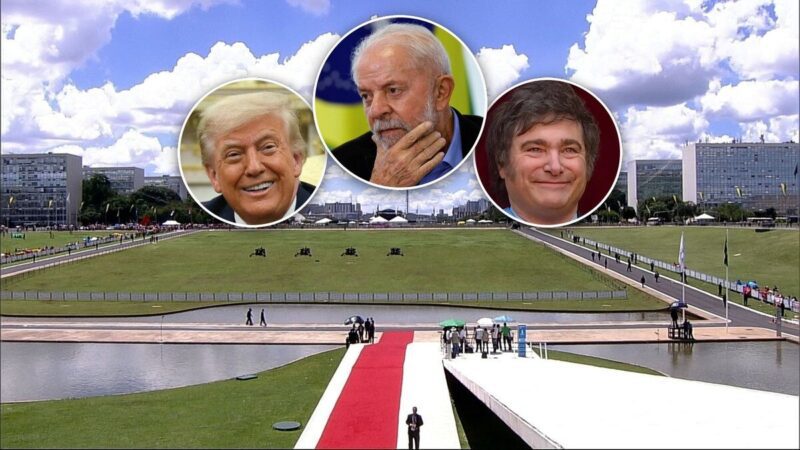 Lula vai convidar Trump e Milei para a posse mesmo sem cumprimentos