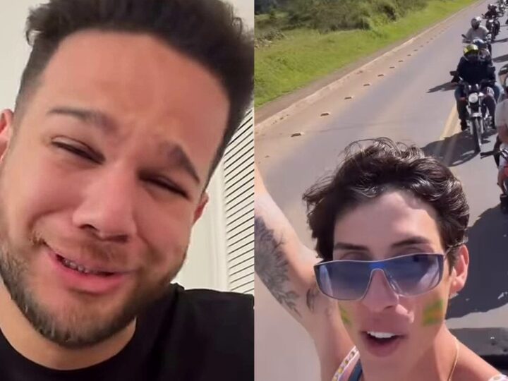 Influenciadores adotam posturas opostas nas redes sociais