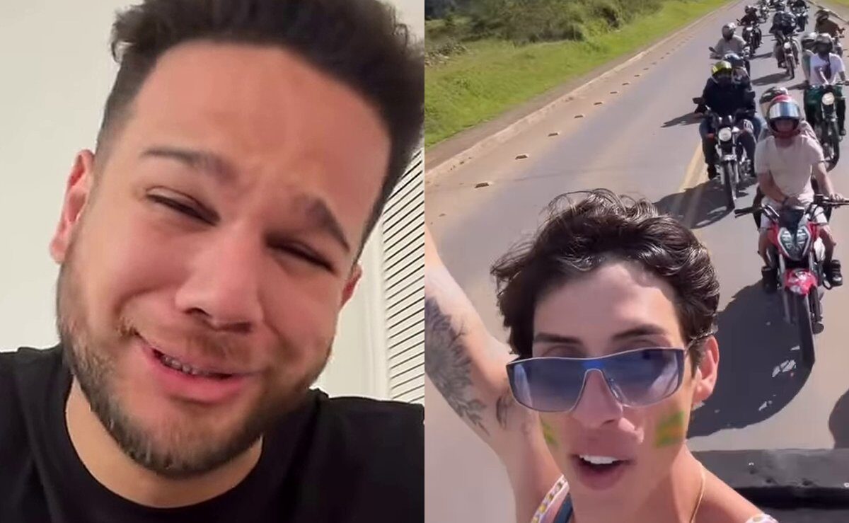 Influenciadores adotam posturas opostas nas redes sociais