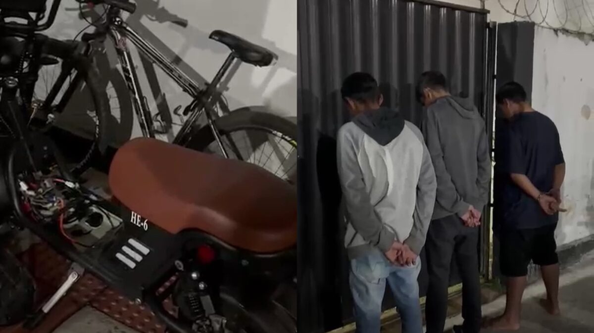 Adolescentes são apreendidos com autopropelido furtado em BC