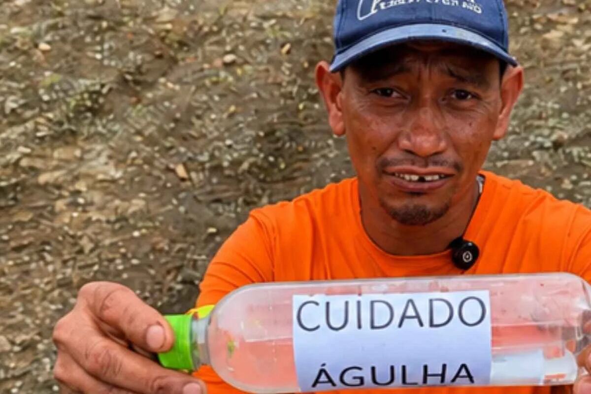 Papanduva alerta sobre o descarte correto de seringas e agulhas